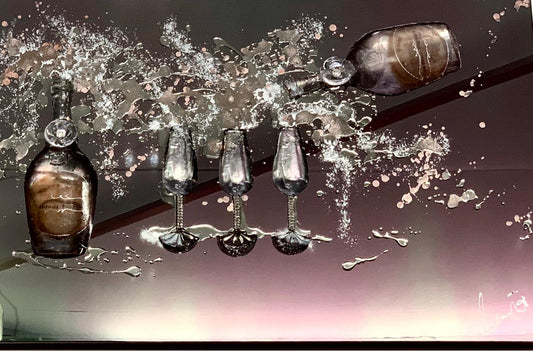 3D Laurent Perrier Rose Bar