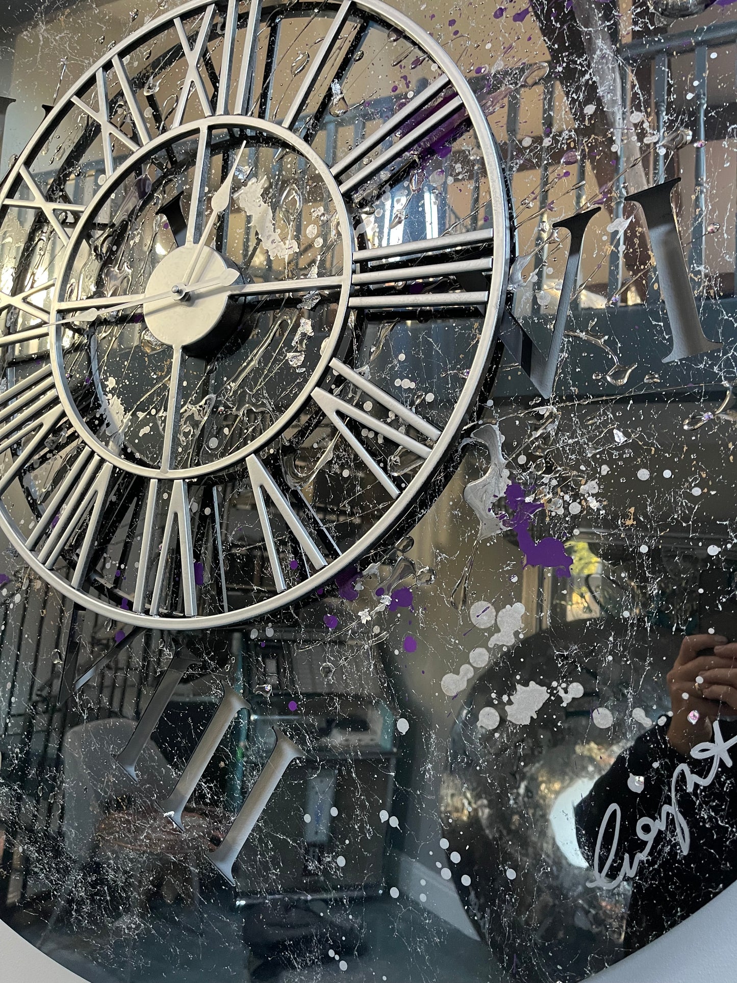 Roman numerals clock