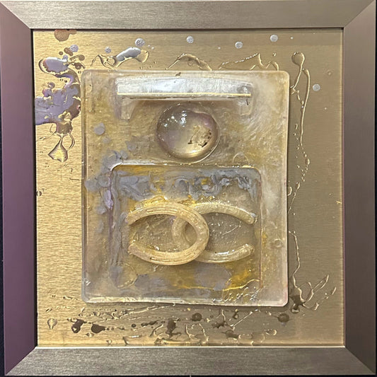 Chanel Perfume Bottle Bronze